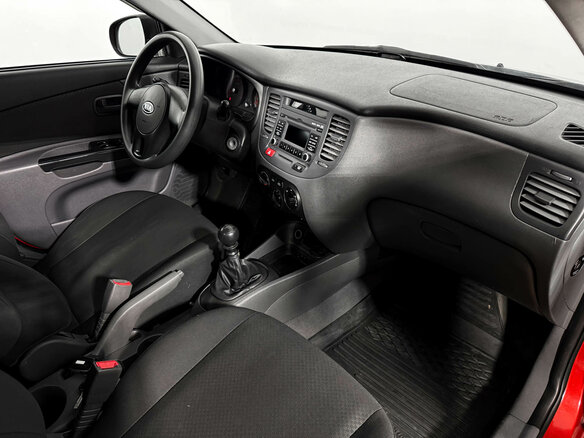 2011 Kia Rio II Рестайлинг, красный, 385000 рублей - вид 12