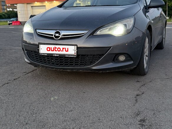 2012 Opel Astra GTC J Рестайлинг, серый, 505000 рублей - вид 10
