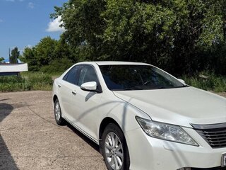 2014 Toyota Camry VII (XV50), белый, 1399000 рублей, вид 2