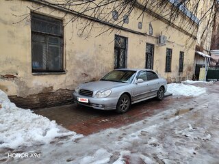 2008 Hyundai Sonata ТагАЗ IV (EF) Рестайлинг, серебристый, 250000 рублей, вид 2