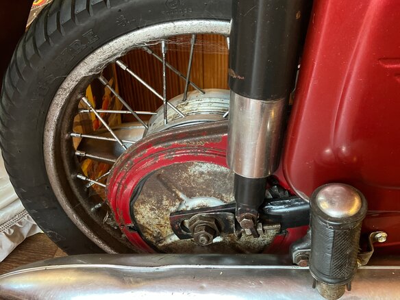 1960 Jawa 350/360, красный, 380000 рублей - вид 26