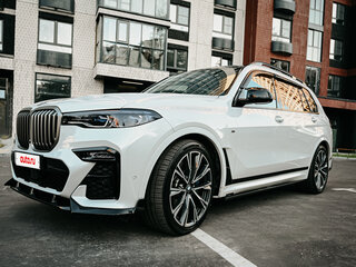 2019 BMW X7 M50d I (G07), белый, 7500000 рублей, вид 2