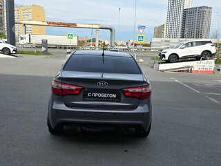 2015 Kia Rio III, серый, 620000 рублей, вид 5
