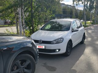 2012 Volkswagen Golf VI, белый, 560000 рублей, вид 1
