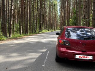 2006 Mazda 3 I (BK) Рестайлинг, красный, 400000 рублей, вид 4