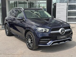2019 Mercedes-Benz GLE 400 d II (V167), синий, 6920000 рублей, вид 3