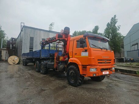 2019 КамАЗ 43118, оранжевый, 7000000 рублей, вид 2