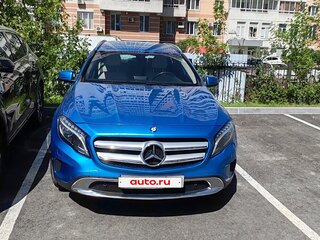 2014 Mercedes-Benz GLA 200 I (X156), голубой, 1550000 рублей, вид 2