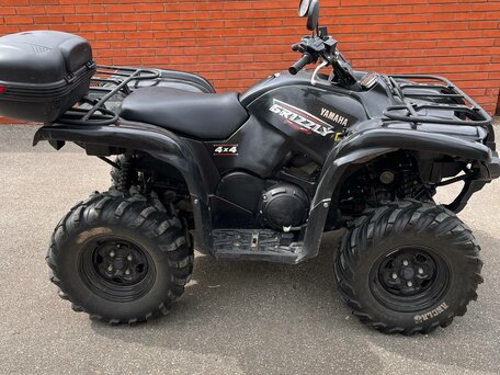 2008 Yamaha Grizzly 700, чёрный, 800000 рублей, вид 3