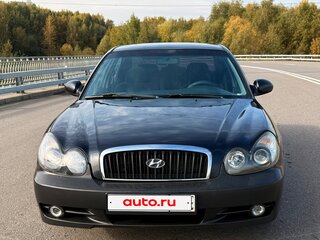 2008 Hyundai Sonata ТагАЗ IV (EF) Рестайлинг, синий, 325000 рублей, вид 2