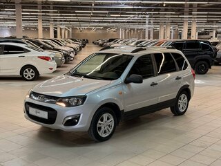 2014 Lada (ВАЗ) Kalina II, серебристый, 340000 рублей, вид 1