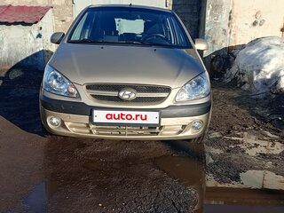 2006 Hyundai Getz I Рестайлинг, бежевый, 410000 рублей, вид 1