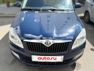 2012 Skoda Fabia II Рестайлинг, синий, 480000 рублей, вид 1