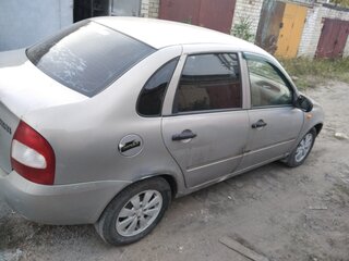 2006 Lada (ВАЗ) Kalina I, бежевый, 120000 рублей, вид 4