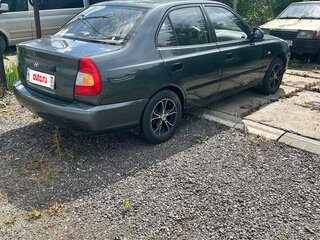 2010 Hyundai Accent ТагАЗ II, серый, 485000 рублей, вид 2