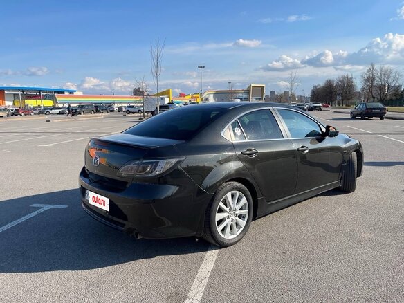 2008 Mazda 6 II (GH), чёрный, 720000 рублей - вид 3