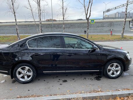 2012 Volkswagen Passat B7, чёрный, 1050000 рублей, вид 3