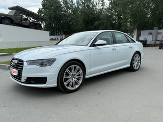 2016 Audi A6 IV (C7) Рестайлинг, белый, 2650000 рублей, вид 1