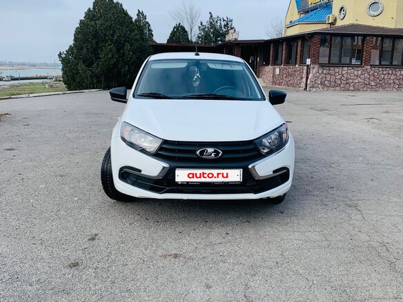 2019 Lada (ВАЗ) Granta I Рестайлинг, белый, 550000 рублей - вид 2