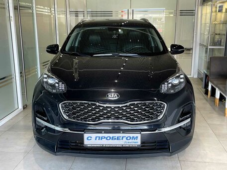 2019 Kia Sportage IV Рестайлинг, чёрный, 2350000 рублей, вид 2