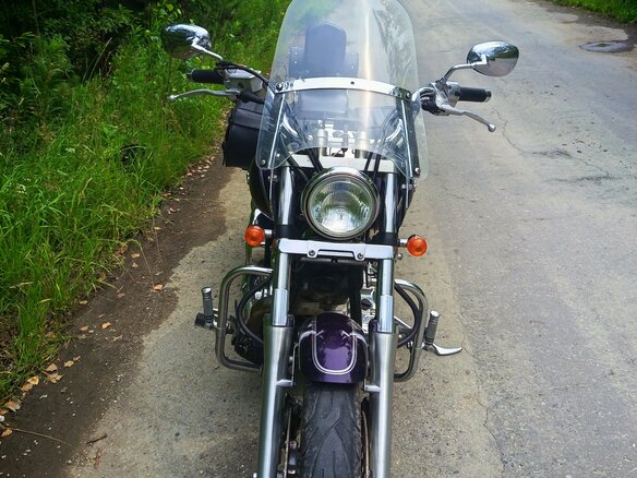 2000 Yamaha XVS1100, синий, 550000 рублей - вид 1