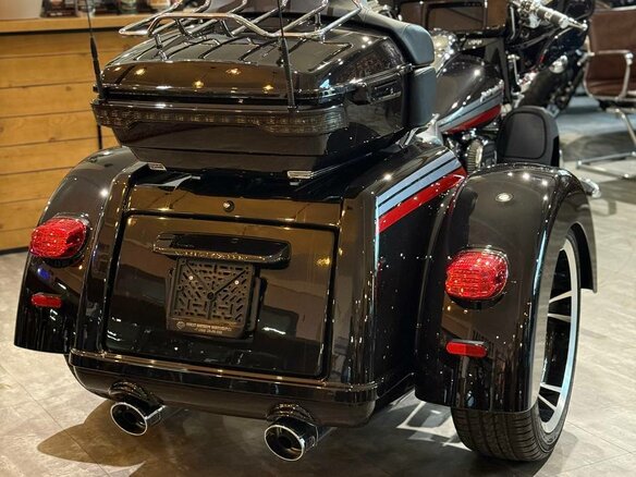2020 Harley-Davidson CVO Tri Glide, чёрный, 7350000 рублей - вид 10