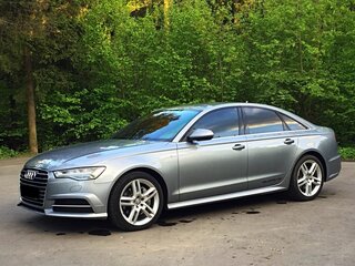 2015 Audi A6 IV (C7) Рестайлинг, серый, 2800000 рублей, вид 1