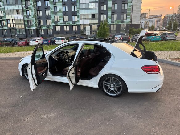 2014 Mercedes-Benz E-Класс 200 IV (W212, S212, C207) Рестайлинг, белый - вид 6