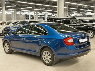 2018 Skoda Rapid I Рестайлинг, синий, 1402315 рублей, вид 4