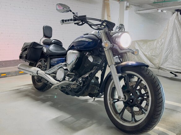 2011 Yamaha XVS950, синий, 700000 рублей - вид 5