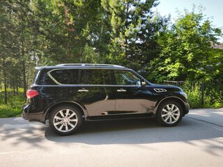 2013 Infiniti QX56 II, чёрный, 2850000 рублей, вид 1