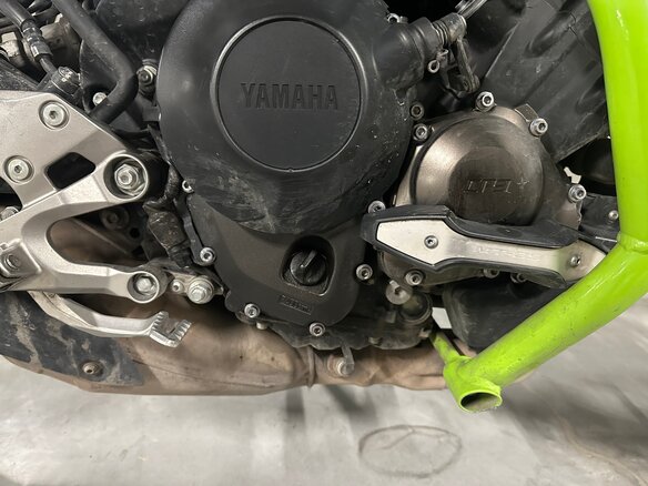 2017 Yamaha MT-09 (FZ-09), серый, 950000 рублей - вид 7