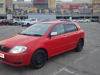2001 Toyota Corolla Runx IX (E120, E130), красный, 480000 рублей, вид 1