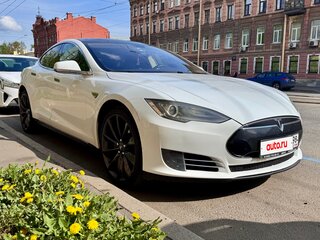 2012 Tesla Model S S85 I, белый, 2200000 рублей, вид 2