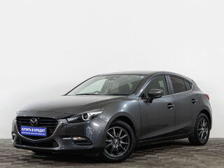 2018 Mazda Axela III Рестайлинг, серый, 1459000 рублей, вид 3