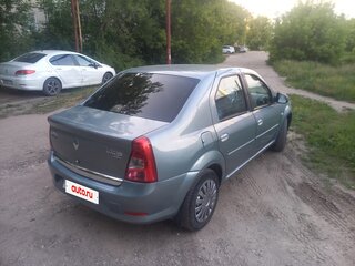 2012 Renault Logan I Рестайлинг, синий, 399000 рублей, вид 4