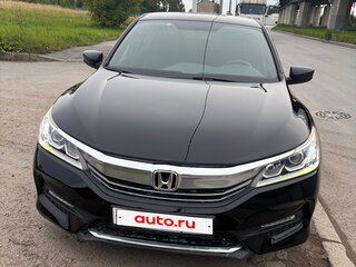 2017 Honda Accord IX Рестайлинг, чёрный, 1460000 рублей, вид 1