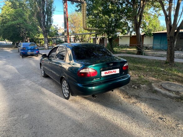 2007 Daewoo Lanos, зелёный, 330000 рублей - вид 3
