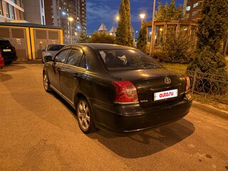 2007 Toyota Avensis II Рестайлинг, чёрный, 730000 рублей, вид 3