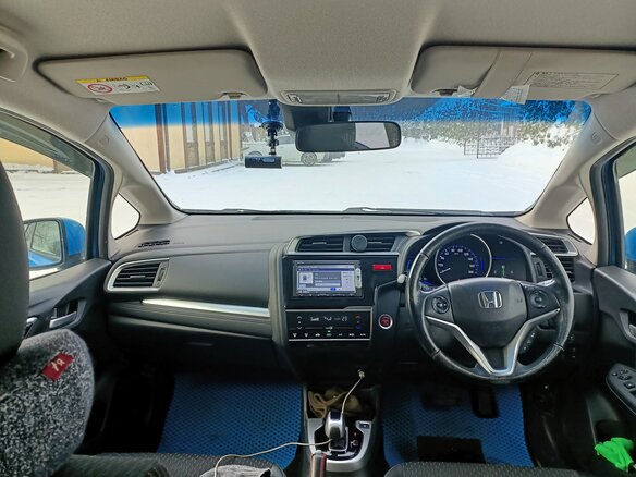 2015 Honda Fit III, синий, 800000 рублей - вид 11
