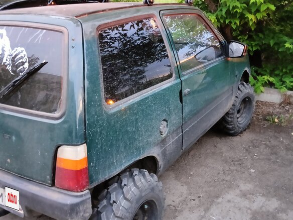 2005 Lada (ВАЗ) 1111 Ока КамАЗ, зелёный, 190000 рублей - вид 2