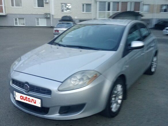 2008 Fiat Bravo II, серый - вид 1
