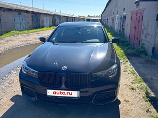 2016 BMW 7 серии Long 730Ld xDrive VI (G11/G12), чёрный, 2870000 рублей, вид 5