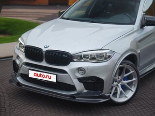 2016 BMW X6 30d II (F16), серебристый, 4700000 рублей, вид 1