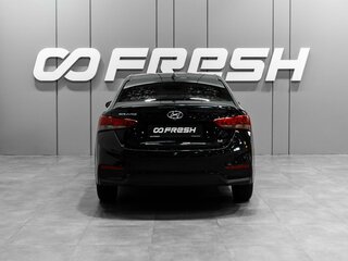 2018 Hyundai Solaris II, чёрный, 1333000 рублей, вид 4