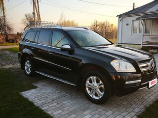 2010 Mercedes-Benz GL-Класс 350 I (X164) Рестайлинг, чёрный, 1900000 рублей, вид 3