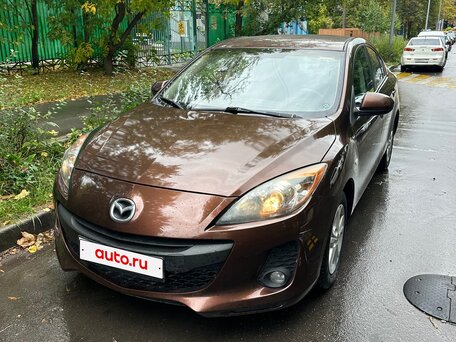 2012 Mazda 3 II (BL) Рестайлинг, коричневый, 890000 рублей, вид 3