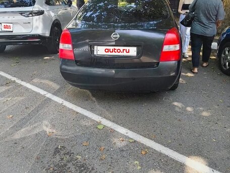 2007 Nissan Primera III (P12), чёрный, 320000 рублей, вид 4