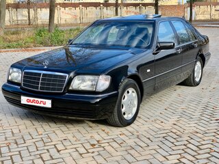 1997 Mercedes-Benz S-Класс 320 III (W140) Рестайлинг, чёрный, 4350000 рублей, вид 5