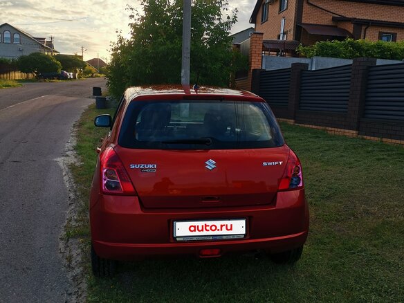 2008 Suzuki Swift III, оранжевый, 410000 рублей - вид 5